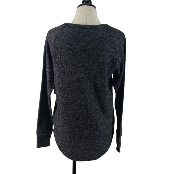 Bobbie Brooks Charcoal Grey Pullover Hi Low‎  Sweater Small - Picture 2 of 6
